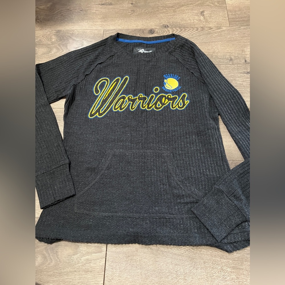 Hardwood Classics Carl Banks 4her  Warriors Basketball Shirt Size Medium New